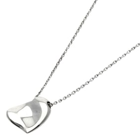 Tiffany Full Heart Necklace Silver Women's TIFFANY&Co.