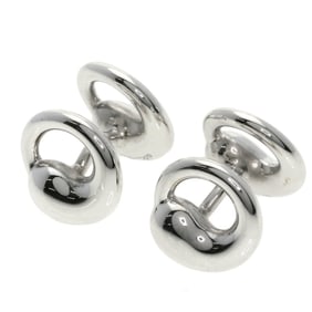 Tiffany Eternal Circle Cufflinks Silver Men's TIFFANY&Co.