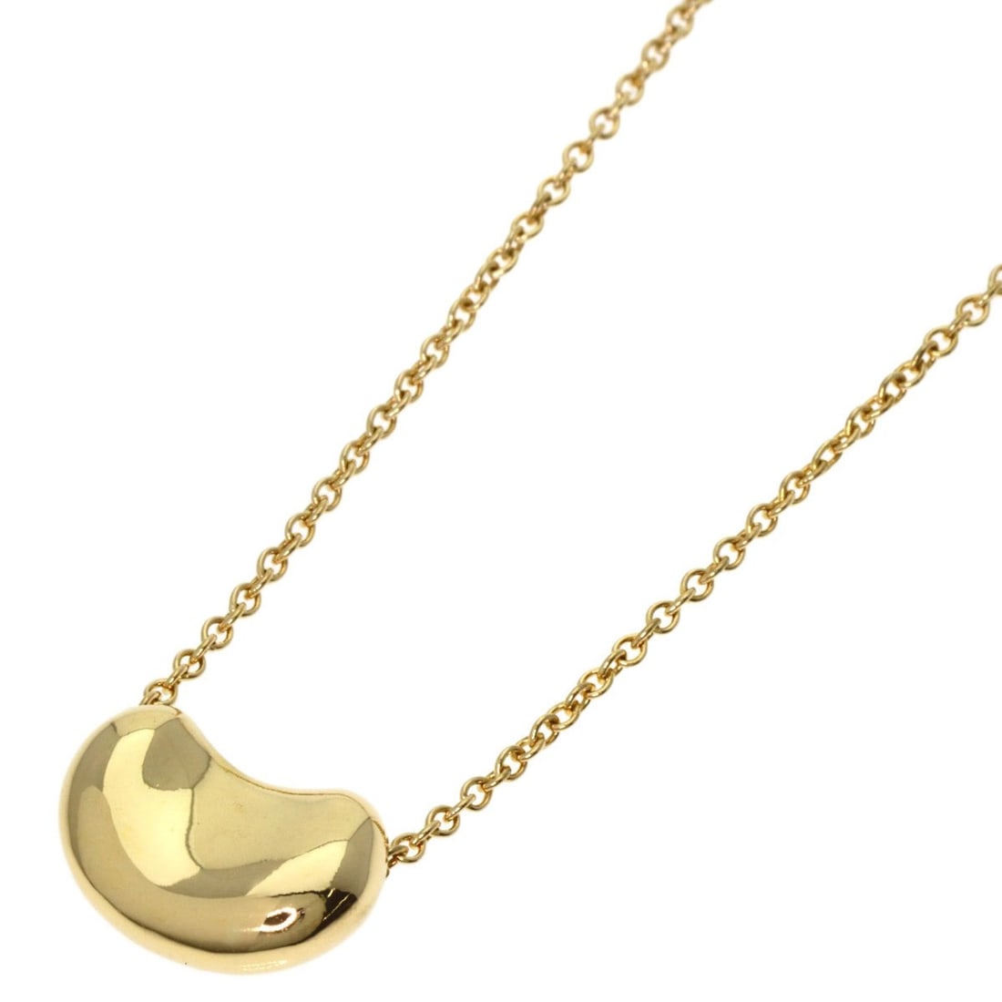 Tiffany Bean Necklace 18K Yellow Gold Women's TIFFANY&Co. (1 of 6)