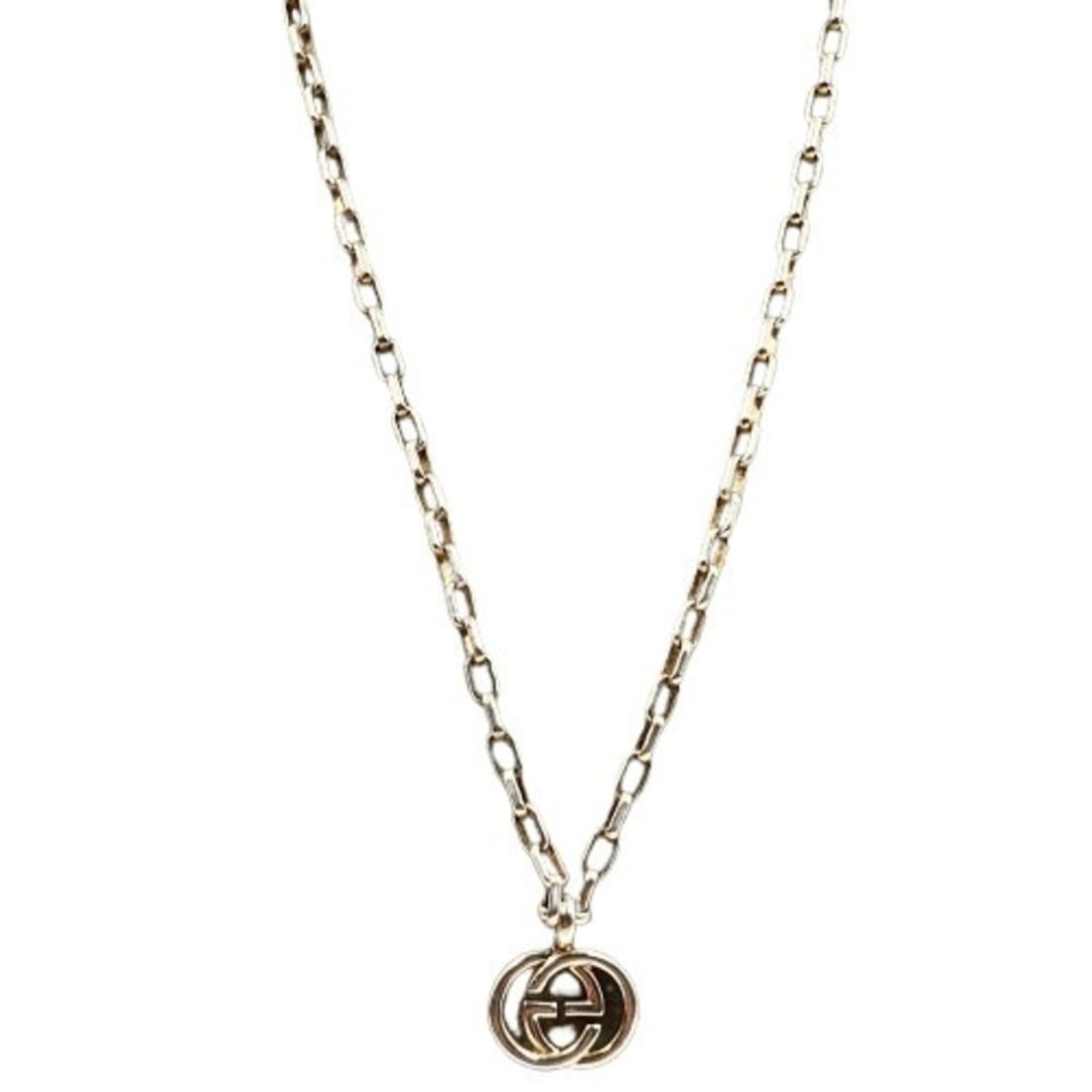 GUCCI Gucci Interlocking Necklace Ag925 (1 of 6)