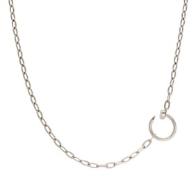 Cartier Juste un Clou 18K white gold necklace