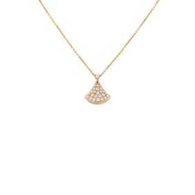 Bvlgari Diva Dream 18K pink gold necklace