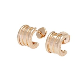 Bvlgari B.Zero1 18K pink gold earrings