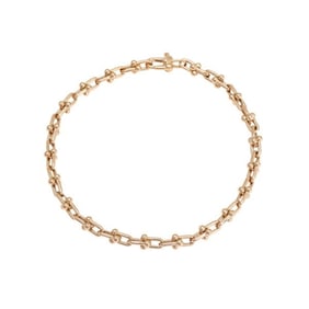 Tiffany HardWear Microlink Large 2-Link 18K Rose Gold Bracelet