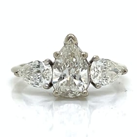 14K White Gold 1.80 Ct. Diamond Ring