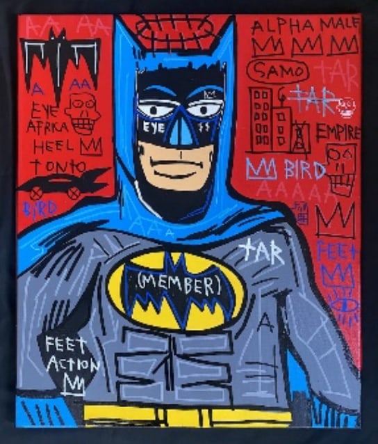 Jean-Michel Basquiat - Batman (1 of 2)
