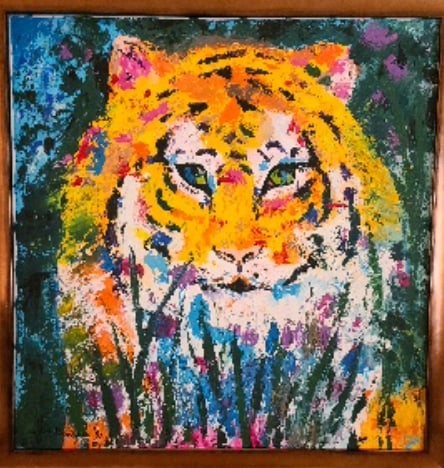 PORTAIT OF TIGER  (1 of 1)