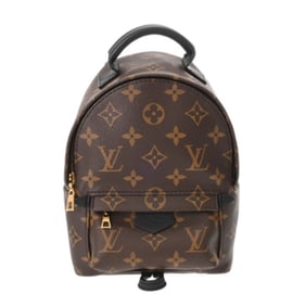 LOUIS VUITTON Louis Vuitton Monogram Palm Springs Backpack MINI Old Model Brown M41562 Women's