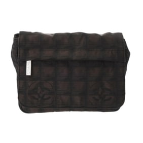 CHANEL New Travel Body Bag Maron Women's Nylon