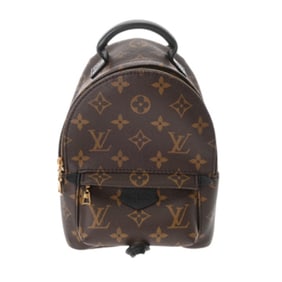 LOUIS VUITTON Louis Vuitton Monogram Palm Springs Backpack MINI New Model Brown M44873 Women's