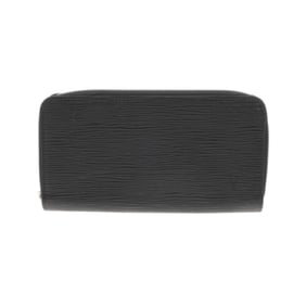 LOUIS VUITTON Epi Zippy Wallet Noir M61857 Unisex Leather Long