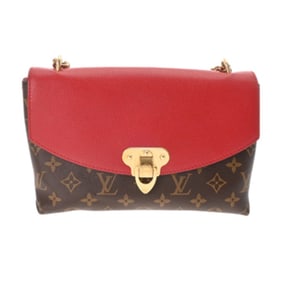 LOUIS VUITTON Louis Vuitton Monogram San Placide Cerise M43713 Women's Canvas Shoulder Bag