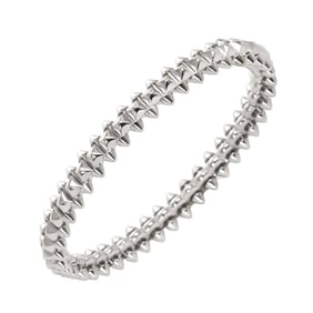 Cartier Crash de MM #15 K18 WG 750 Bracelet Bangle CLASH DE