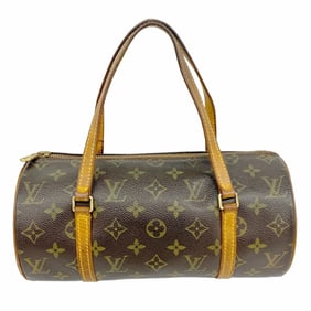 Louis Vuitton handbag Monogram Papillon 26 M51386 Brown ladies