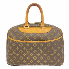 Louis Vuitton Handbag Monogram Deauville M47270 Brown Women's P697577