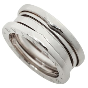 Like new Bulgari BVLGARI B-ZERO1 Ring, approx. 11.9g, 3-band ring, K18WG white gold #55, size 14