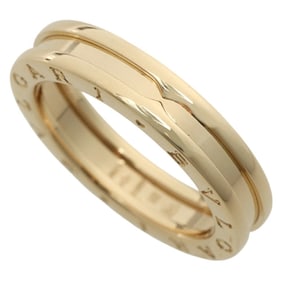 Like new Bulgari BVLGARI B-ZERO1 ring, approx. 8.2g, 1 band K18YG yellow gold #58, size 18