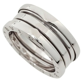 Like new Bulgari BVLGARI B-ZERO1 Ring approx. 9.1g 3-band ring K18WG white gold #50 size 9