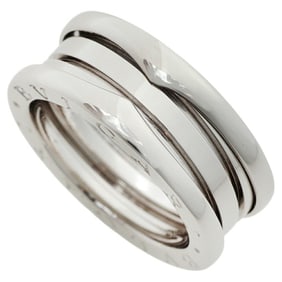 Like new Bulgari BVLGARI B-ZERO1 Ring, approx. 8.6g, 3-band ring, K18WG white gold #52, size 11