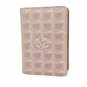 Chanel Notebook Cover New Travel Nylon Pink Women's P725379