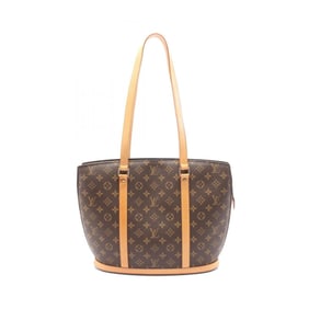 Louis Vuitton LOUIS VUITTON Babylon Monogram Shoulder Bag Coated Canvas Leather Women's Brown M51102