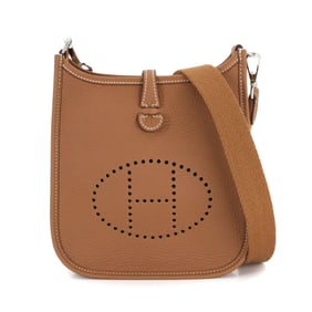 Hermes Evelyne Amazon TPM Shoulder Bag Taurillon Clemence Gold Double Stamp