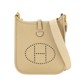 Hermes Evelyne TPM Amazon Shoulder Bag Taurillon Clemence Trench K Stamp