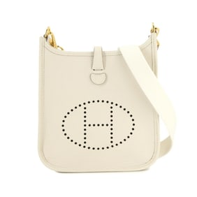 Hermes HERMES Evelyne Amazon TPM Shoulder Bag Taurillon Clemence Cle Gold Hardware B Stamp