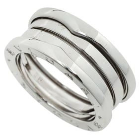 Like new Bulgari BVLGARI B-ZERO1 Ring, approx. 8.7g, 3-band ring, K18WG white gold #52, size 11.5