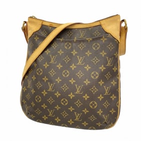 Louis Vuitton Shoulder Bag Monogram Odeon MM M56389 Brown Women's P692011