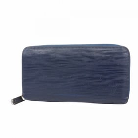 Louis Vuitton Long Wallet Epi Zippy M60435 Saphir Ladies P703925