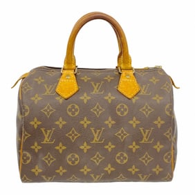 Louis Vuitton Handbag Monogram Speedy 25 M41109 Brown Ladies