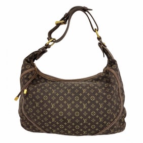 Louis Vuitton Shoulder Bag Monogram Minilan Manon MM M95619 Ebene Women's P622320