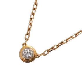 Cartier Necklace Amour SM 1PD 18KPG Pink Gold Diamond Ladies