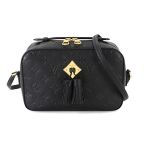 Louis Vuitton LOUIS VUITTON Monogram Empreinte Saintonge Shoulder Bag Leather Noir Black M44593