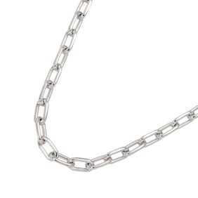 Cartier Spartacus Necklace 48cm 36.6g K18 WG White Gold 750