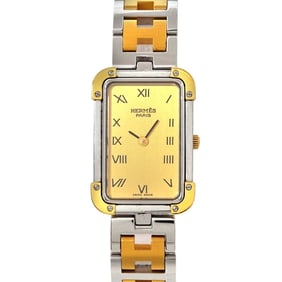 Hermes Croisiere Combi CR1 240 Ladies Watch Gold Quartz