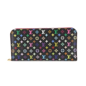 Louis Vuitton LOUIS VUITTON Monogram Multicolor Portefeuille Insolite Long Wallet Noir M93754