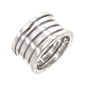 BVLGARI B-ZERO1 5 Band #53 Ring K18 WG White Gold 750