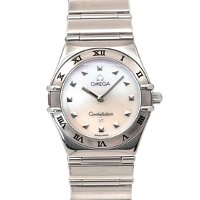 OMEGA Constellation Mini My Choice 1571 71 Ladies Watch White Shell Quartz