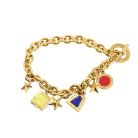 CELINE Star Chain Bracelet Gold