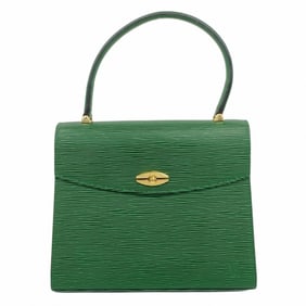Louis Vuitton Handbag Epi Malesherbes M52374 Borneo Green Ladies
