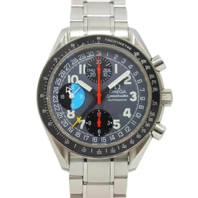 OMEGA Speedmaster Mark 40 AM PM Triple Calendar 3520 53 Men's Watch Grey Automatic