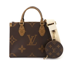 LOUIS VUITTON Giant Monogram Onthego PM 2way Hand Shoulder Bag M46373 RFID