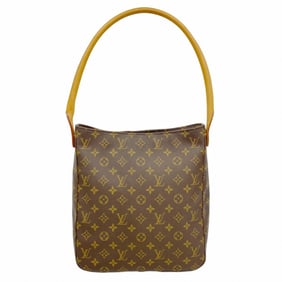 Louis Vuitton Shoulder Bag Monogram Looping GM M51145 Brown Ladies