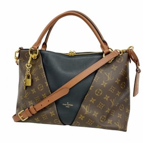 Louis Vuitton Handbag Monogram V Tote MM M43948 Brown Noir Ladies P816656
