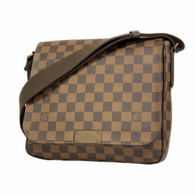Louis Vuitton Shoulder Bag Damier District PM N41213 Ebene Men's P601633