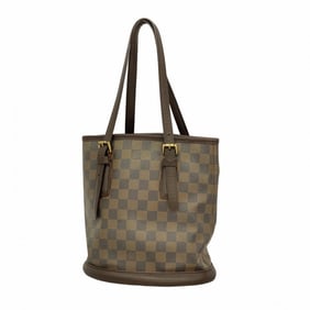 Louis Vuitton Tote Bag Damier Marais N42240 Ebene Women's P615269