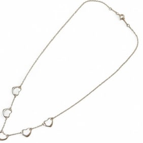 Tiffany Necklace Pendant TIFFANY&Co. Sterling Silver SV925 Five Hearts