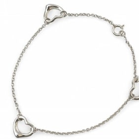 Tiffany & Co. Triple Heart Bracelet, 925 Silver
